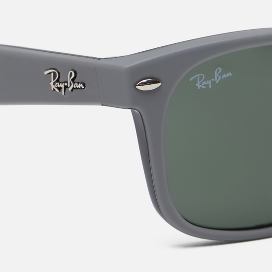 Солнцезащитные очки Ray-Ban New Wayfarer Color Mix Matte Grey/Black/Green Classic G-15