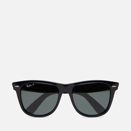 Солнцезащитные очки Ray-Ban Original Wayfarer Classic Gloss Black/Black/Polarized Green Classic G-15