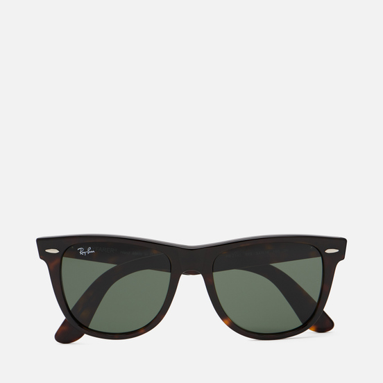 Солнцезащитные очки Ray-Ban Original Wayfarer Classic Polished Tortoise/Green Classic G-15