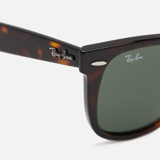 Солнцезащитные очки Ray-Ban Original Wayfarer Classic Polished Tortoise/Green Classic G-15