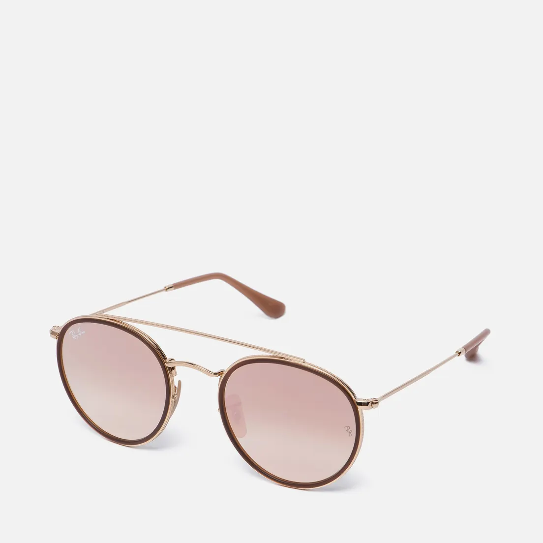 Ray-Ban Солнцезащитные очки Round Double Bridge