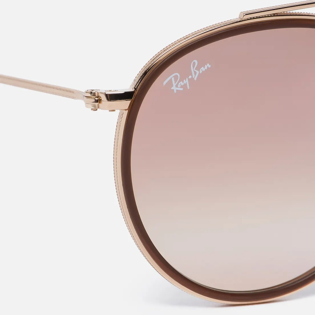 Ray-Ban Солнцезащитные очки Round Double Bridge