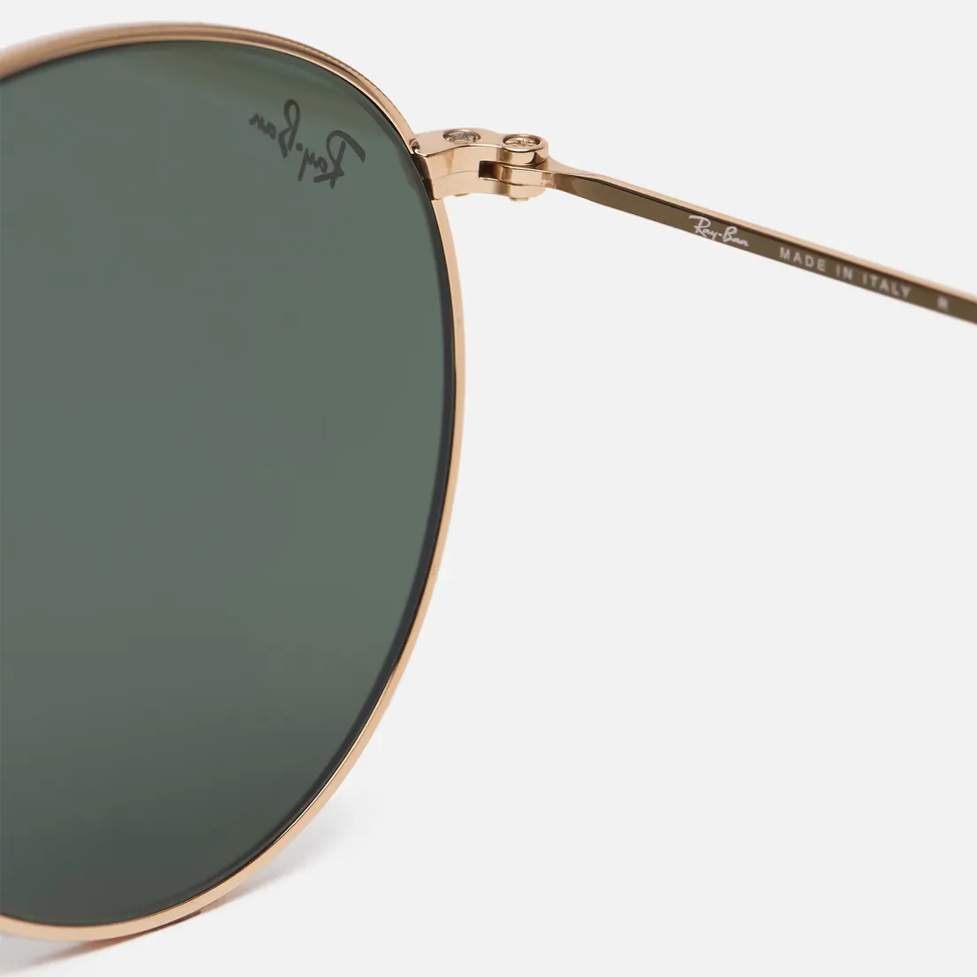 Ray-Ban Солнцезащитные очки Round Flat Lenses