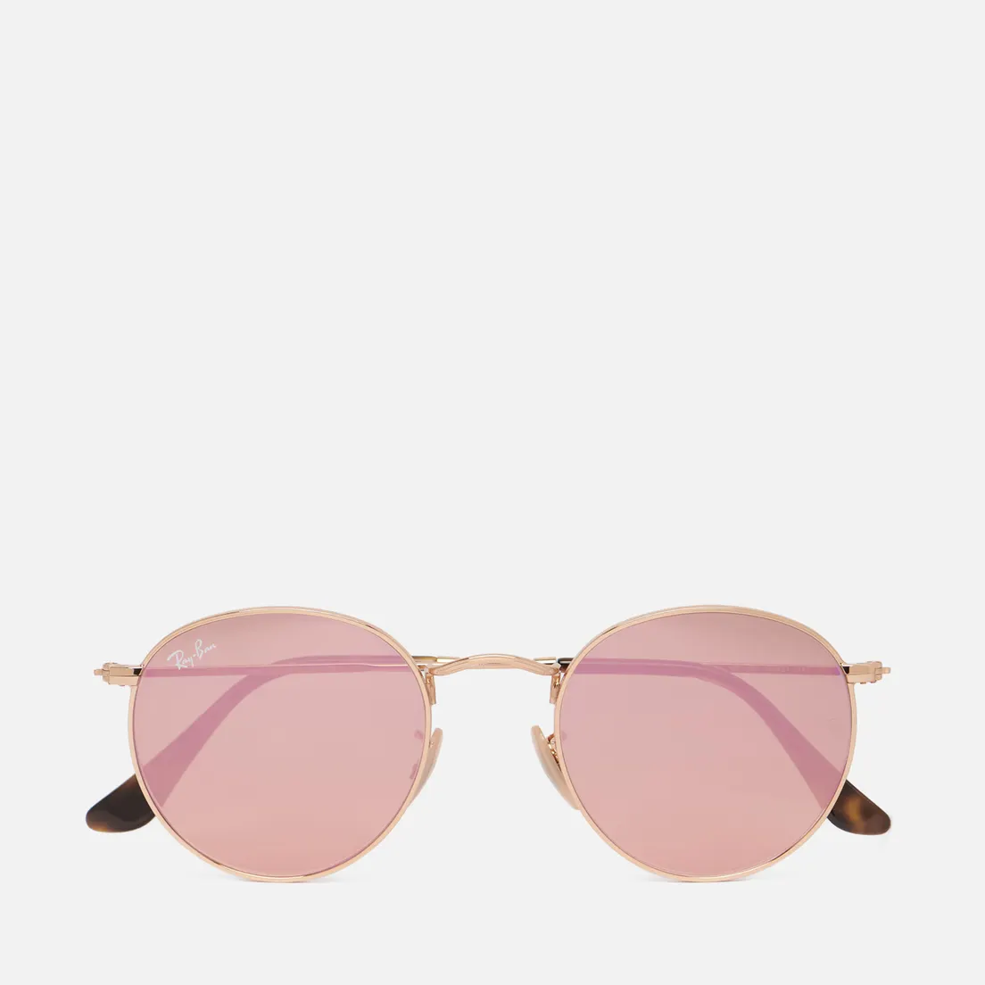 Ray-Ban Солнцезащитные очки Round Flat Lenses