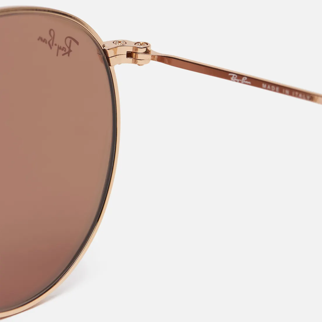 Ray-Ban Солнцезащитные очки Round Flat Lenses