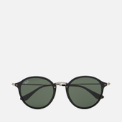 ray ban round fleck on face