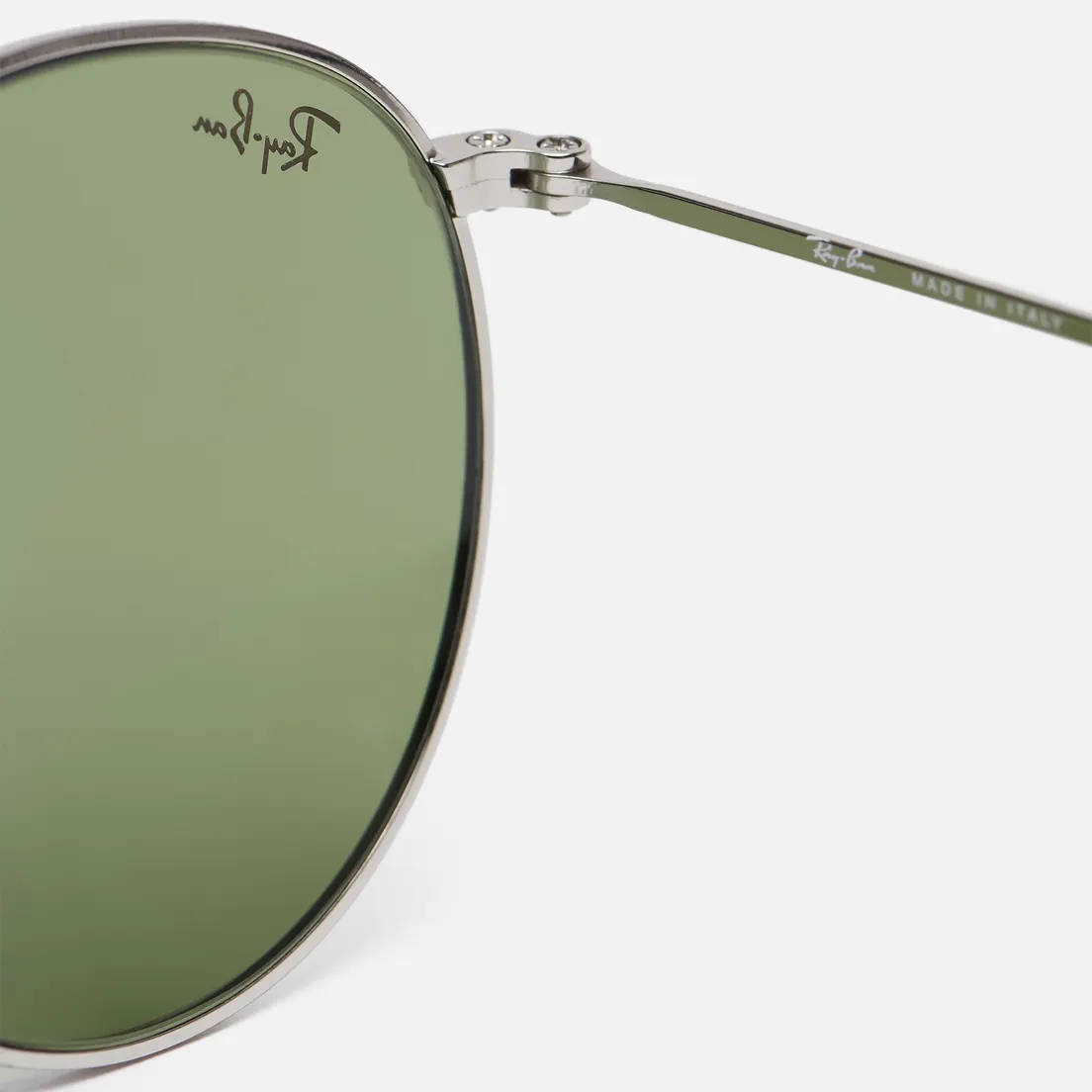 Ray-Ban Солнцезащитные очки Round Metal Legend Gold