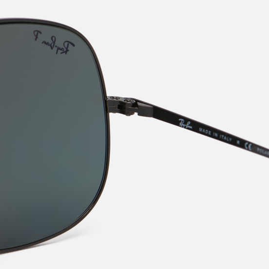 Солнцезащитные очки Ray-Ban The General Black/Polarized Green Classic G-15
