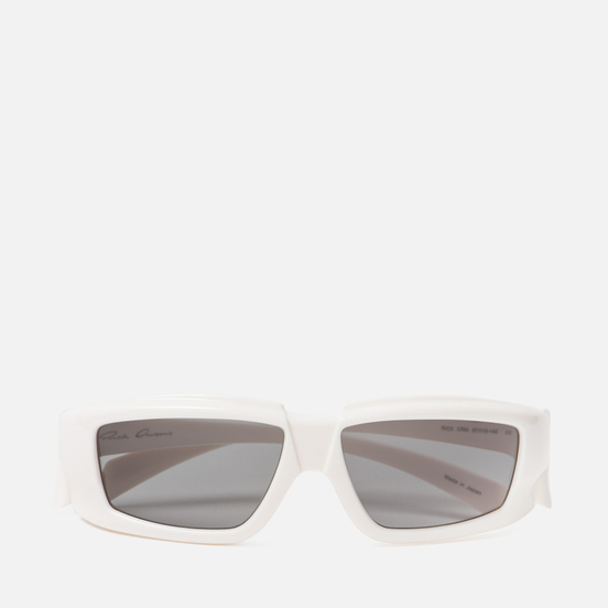Солнцезащитные очки Rick Owens Rick Cream Temple/Black Lens