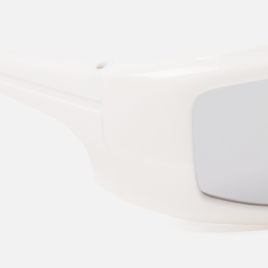 Солнцезащитные очки Rick Owens Rick Cream Temple/Silver Lens