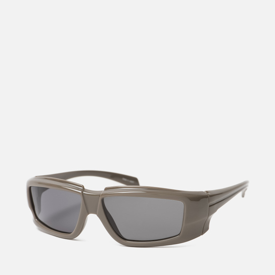 Солнцезащитные очки Rick Owens Rick Dust Temple/Black Lens