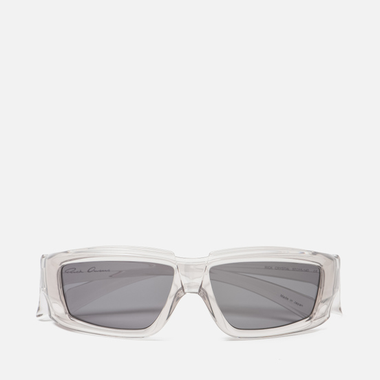 Солнцезащитные очки Rick Owens Rick Transparent Temple/Black Lens