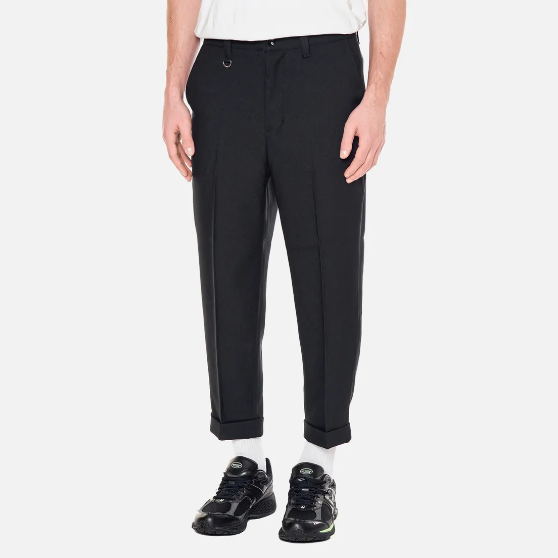 SOPHNET. Мужские брюки Turn Up Wide Tapered