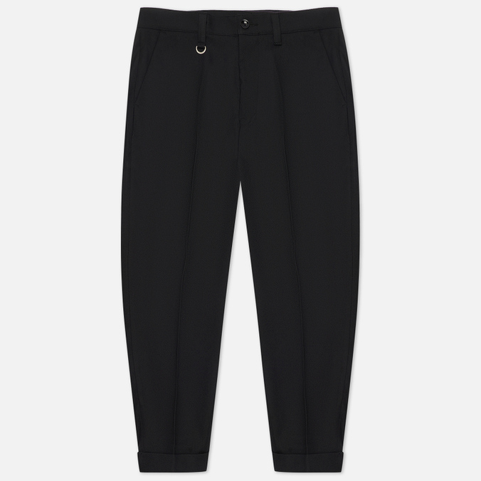 Мужские брюки SOPHNET, цвет чёрный, размер L SOPH-212035-BLK Turn Up Wide Tapered - фото 1