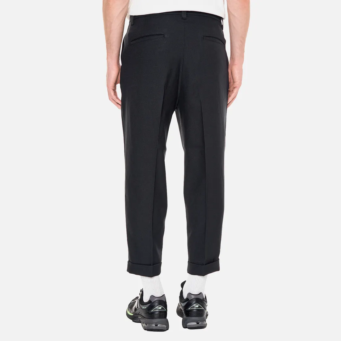 SOPHNET. Мужские брюки Turn Up Wide Tapered