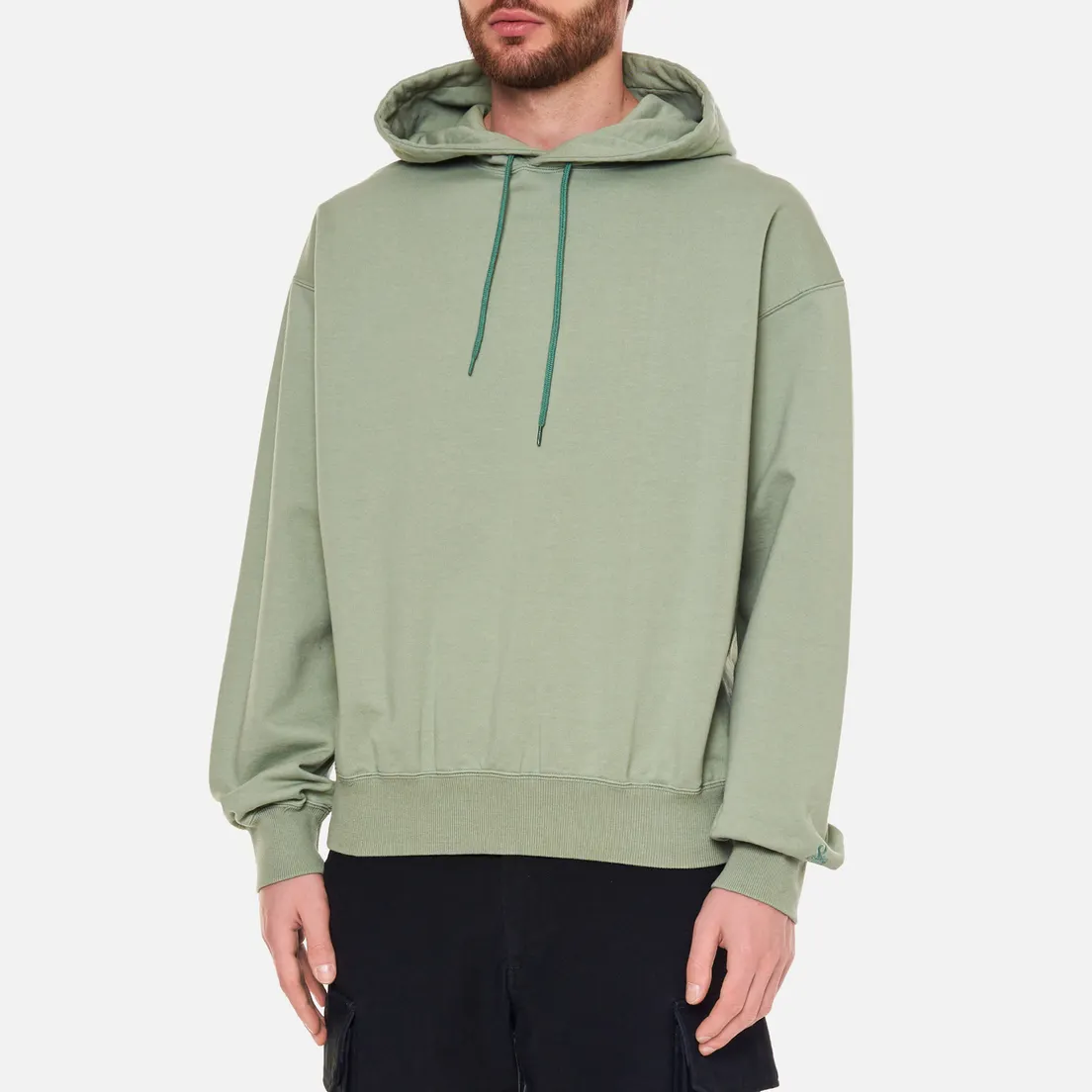 SOPHNET. Мужская толстовка Star Elbow Patched Wide Hoodie