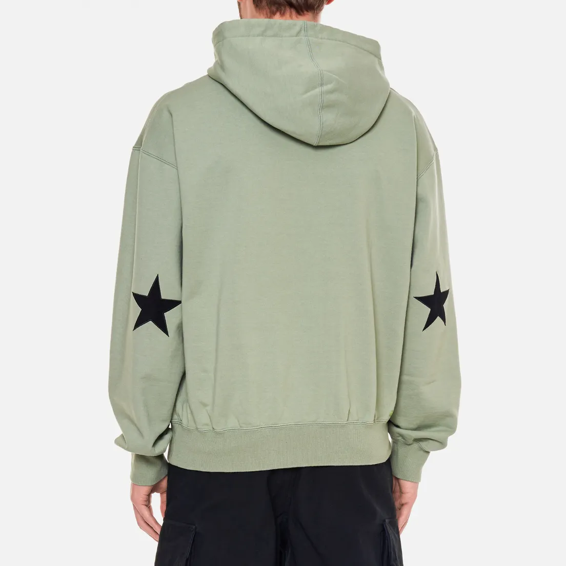 SOPHNET. Мужская толстовка Star Elbow Patched Wide Hoodie