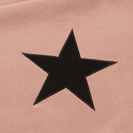 Мужская толстовка SOPHNET. Star Elbow Patched Wide Hoodie Pink