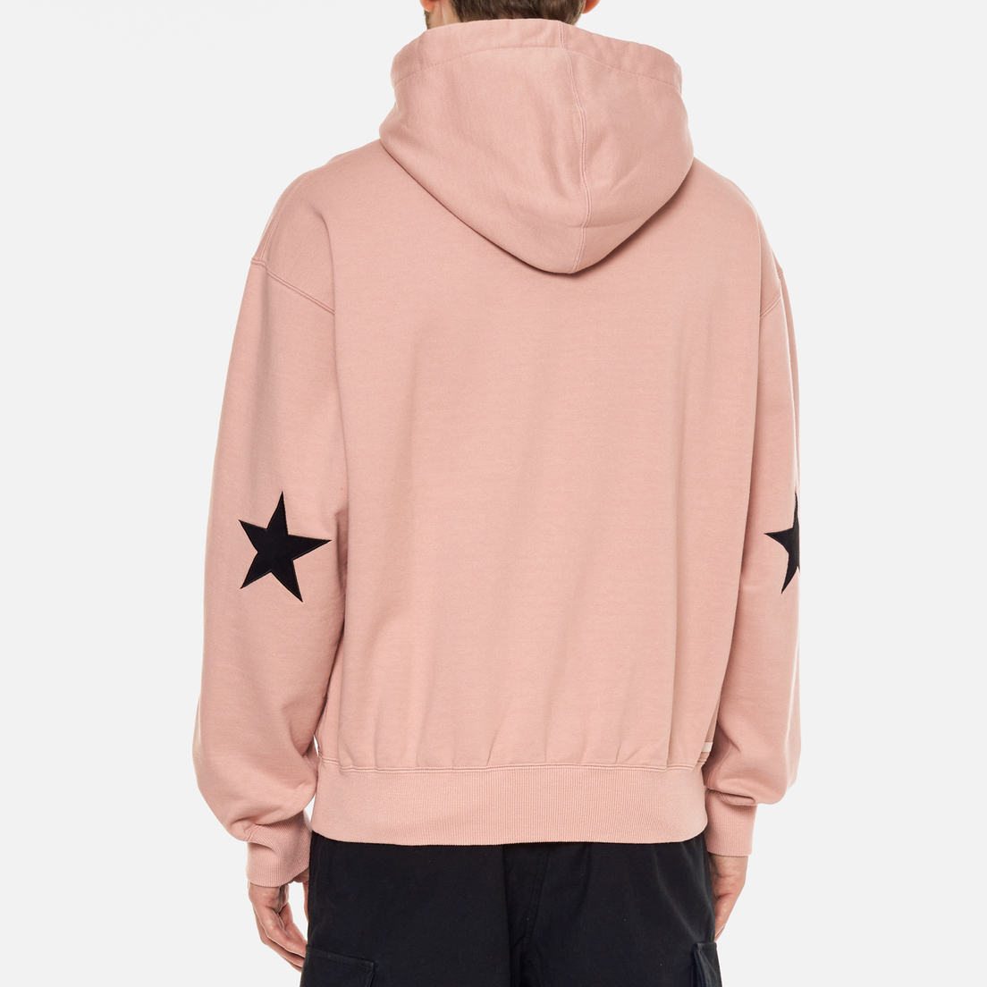 SOPHNET. Мужская толстовка Star Elbow Patched Wide Hoodie