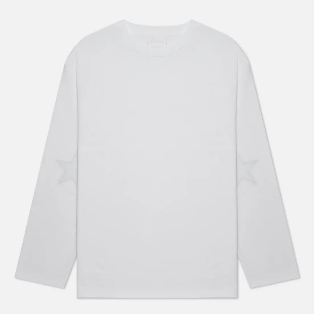 SOPHNET. Мужской лонгслив Baggy Star Elbow Patched