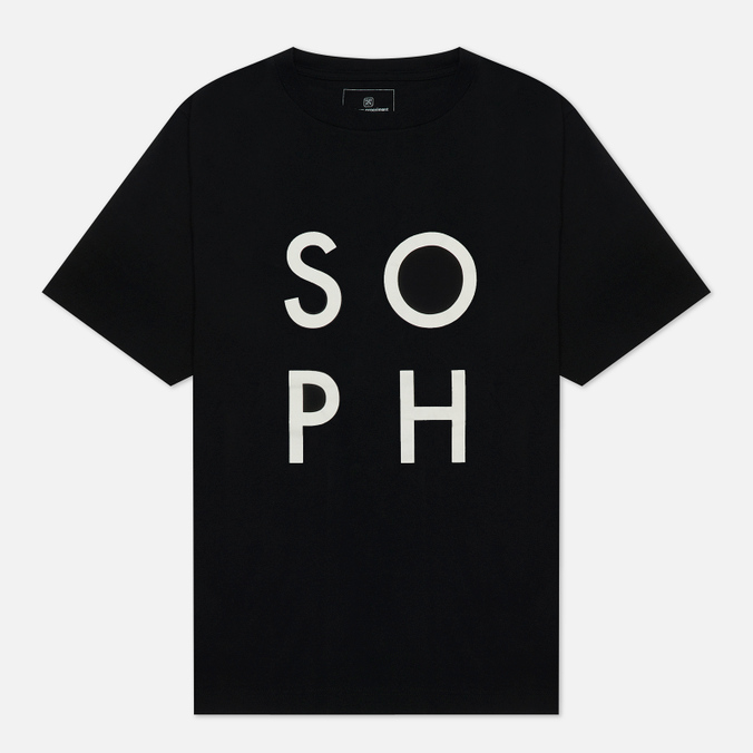 Мужская футболка SOPHNET, цвет чёрный, размер S SOPH-212060-BLK Graphic Wide - фото 1