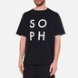 Мужская футболка SOPHNET. Graphic Wide Black фото - 4