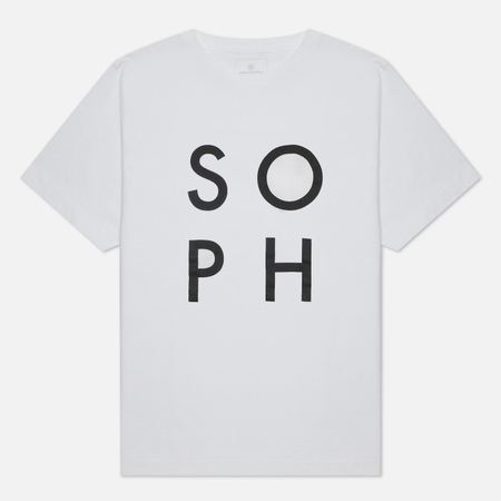 Мужская футболка SOPHNET. Graphic Wide, цвет белый, размер M
