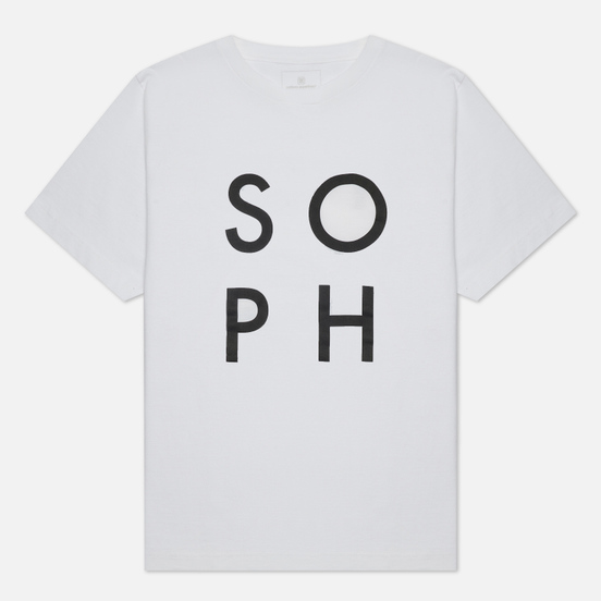 Мужская футболка SOPHNET. Graphic Wide White