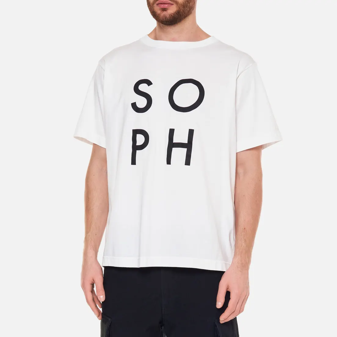 SOPHNET. Мужская футболка Graphic Wide