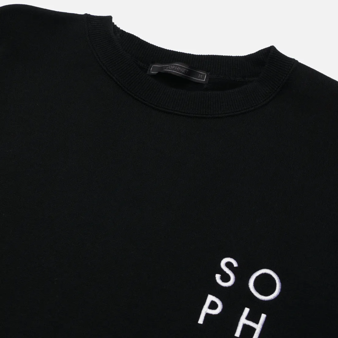 SOPHNET. Мужская толстовка Embroidery Crew Neck