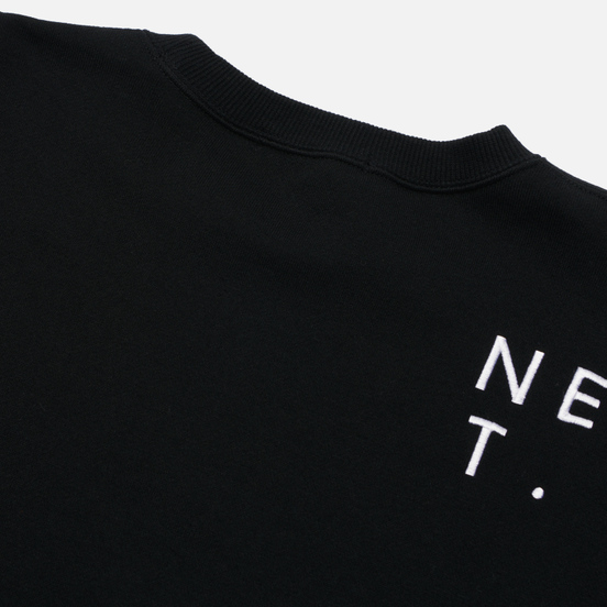 Мужская толстовка SOPHNET. Embroidery Crew Neck Black