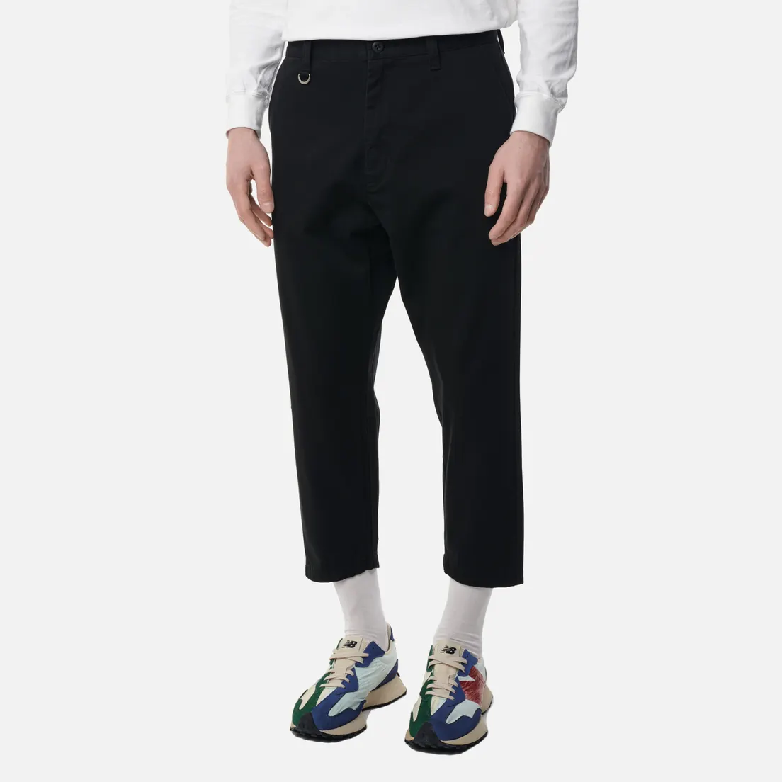 SOPHNET. Мужские брюки Wide Tapered Cropped