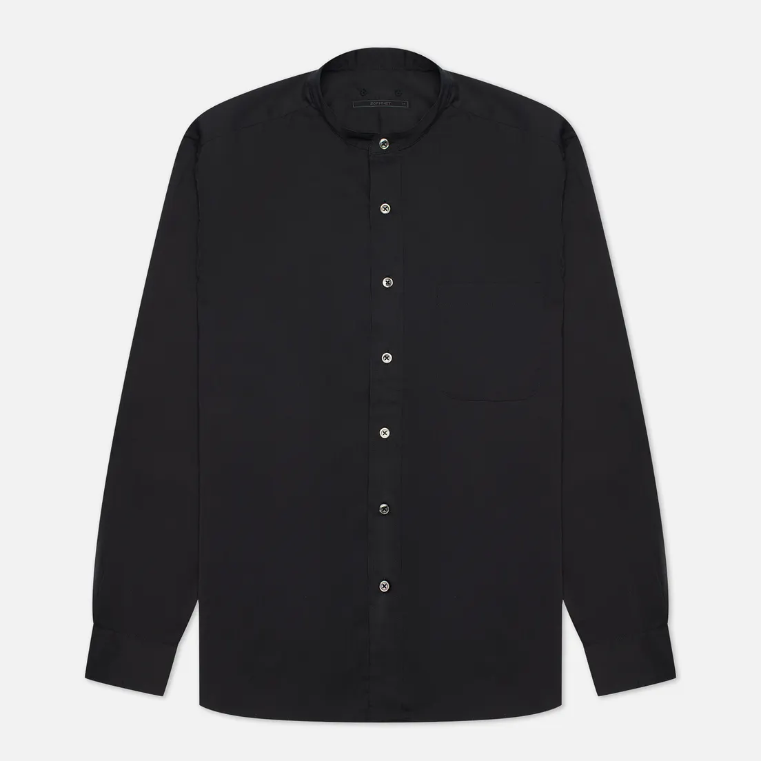 SOPHNET. Мужская рубашка Big Band Collar