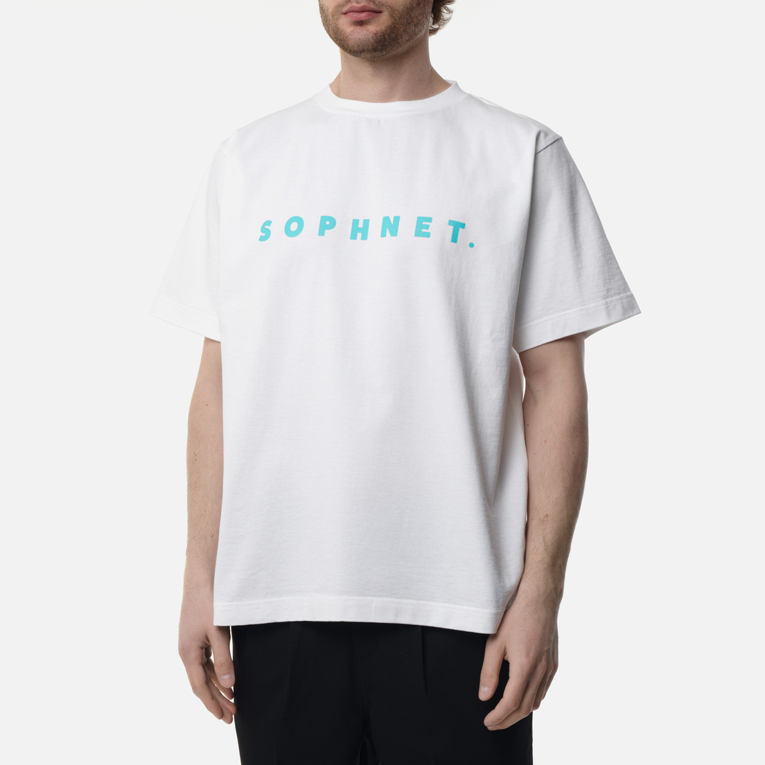 SOPHNET. Мужская футболка SOPHNET. Logo Wide