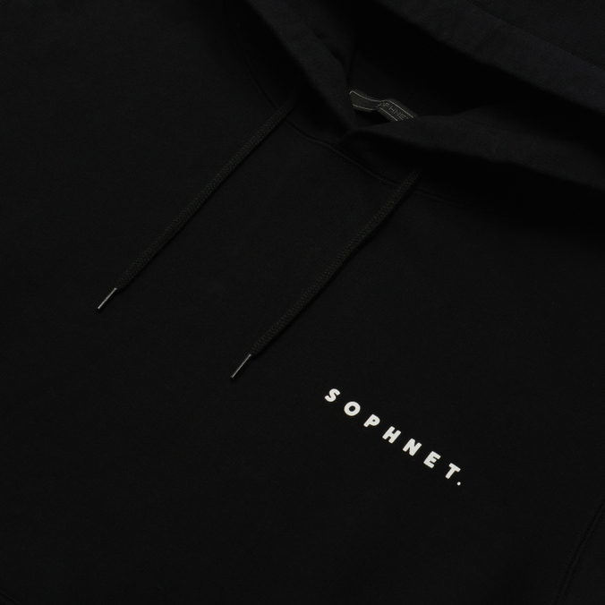 Мужская толстовка SOPHNET, цвет чёрный, размер S SOPH-220054-BLACK Pullover Sweat Hoodie - фото 2