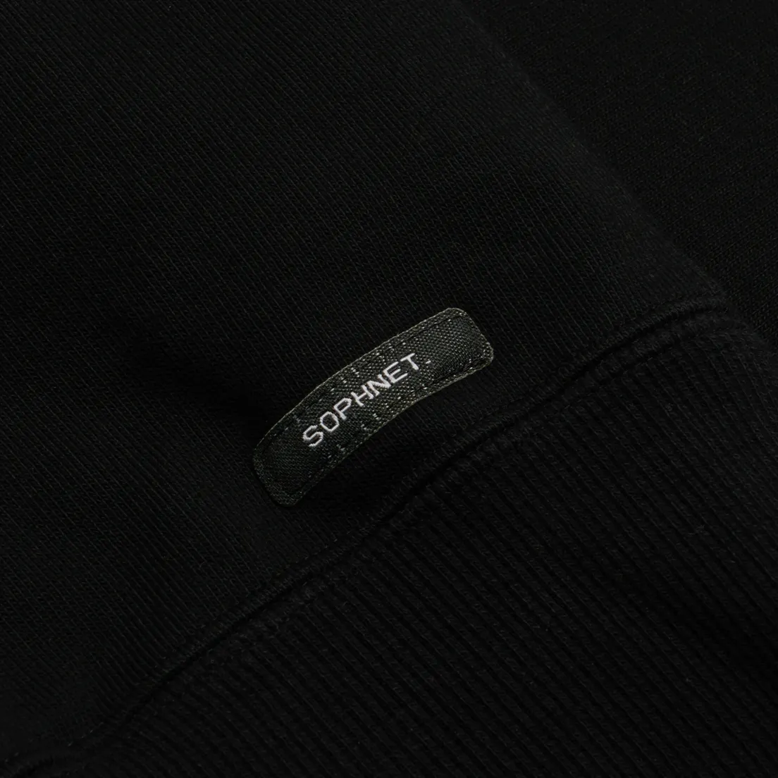SOPHNET. Мужская толстовка Star Patched Crew Neck Sweat