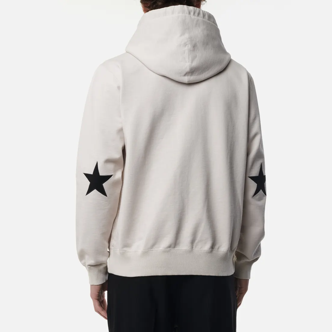 SOPHNET. Мужская толстовка Star Elbow Patched Zip Up Sweat Hoodie