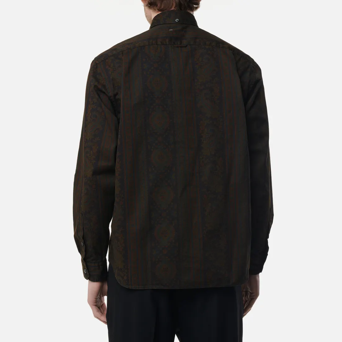 SOPHNET. Мужская рубашка Paisley Big Pullover B.D.