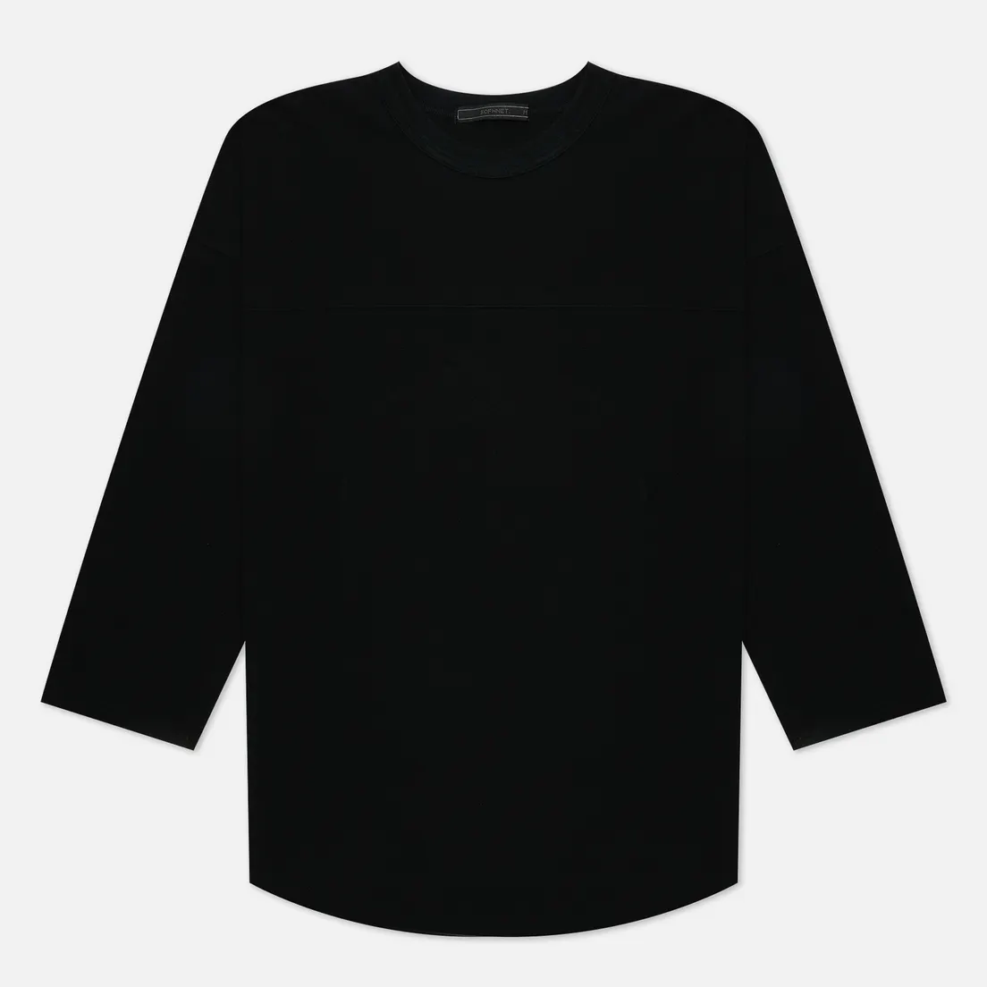 SOPHNET. Мужской лонгслив Football Wide Crew Neck