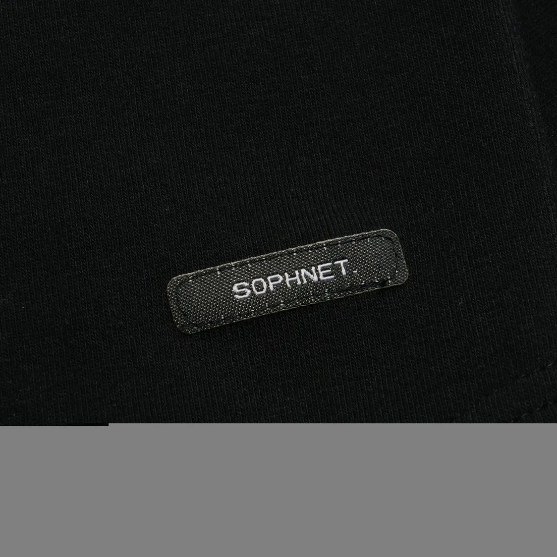 SOPHNET. Мужской лонгслив Football Wide Crew Neck