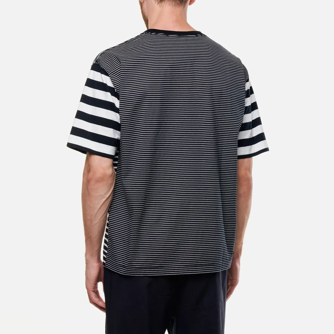 SOPHNET. Мужская футболка Scorpion Tapered Border
