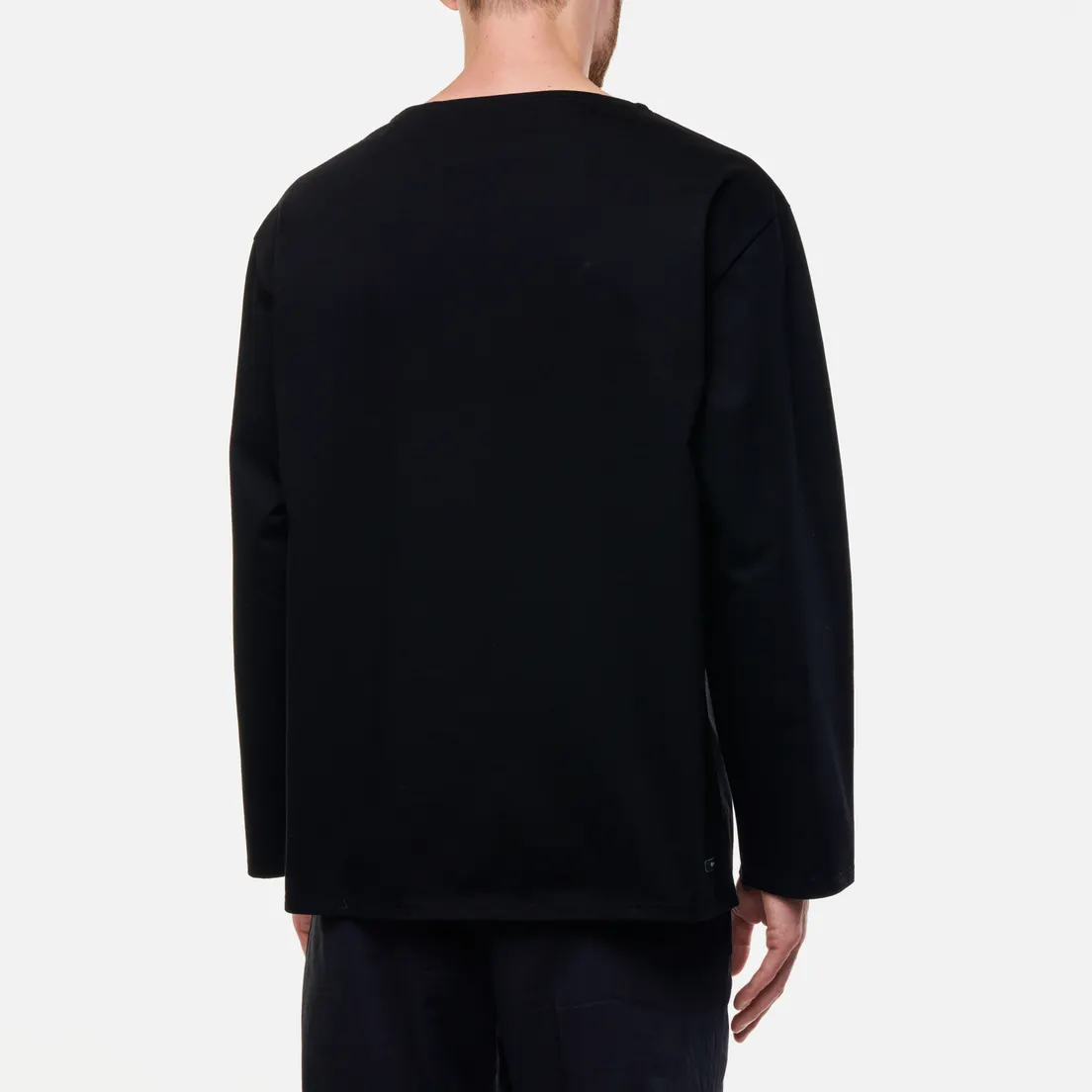 SOPHNET. Мужской лонгслив Big Boat Neck