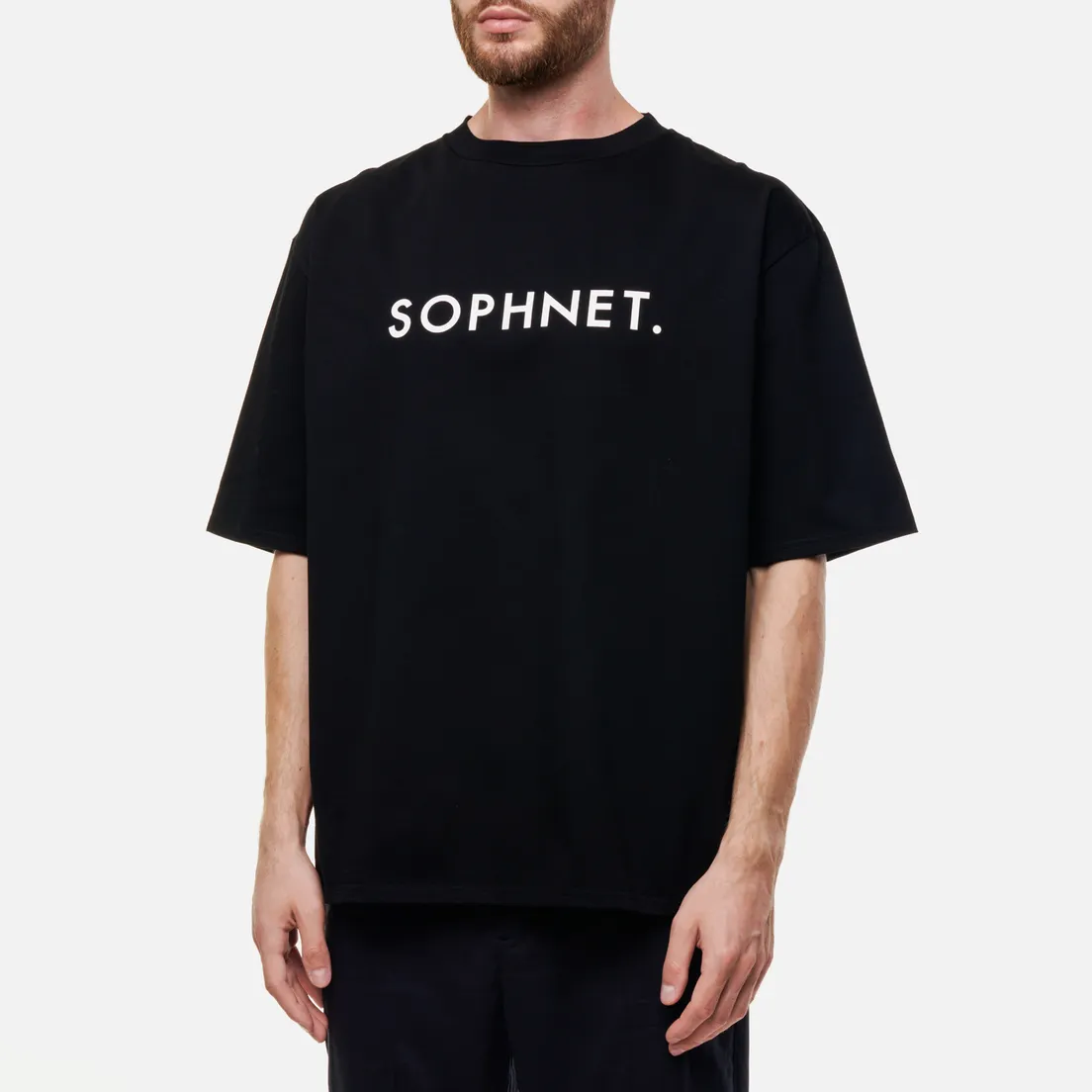 SOPHNET. Мужская футболка SOPHNET. Logo Baggy
