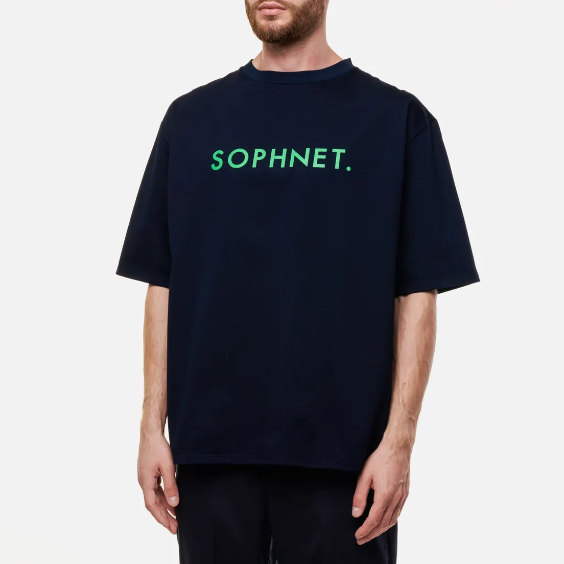 SOPHNET. Мужская футболка SOPHNET. Logo Baggy