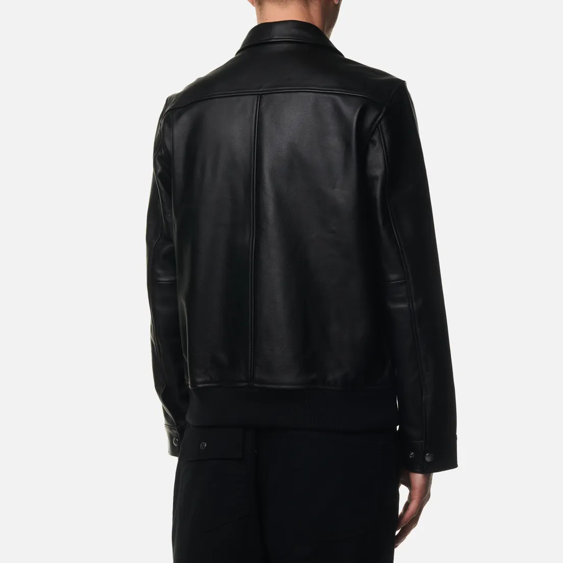 SOPHNET. Мужская демисезонная куртка Leather Zip