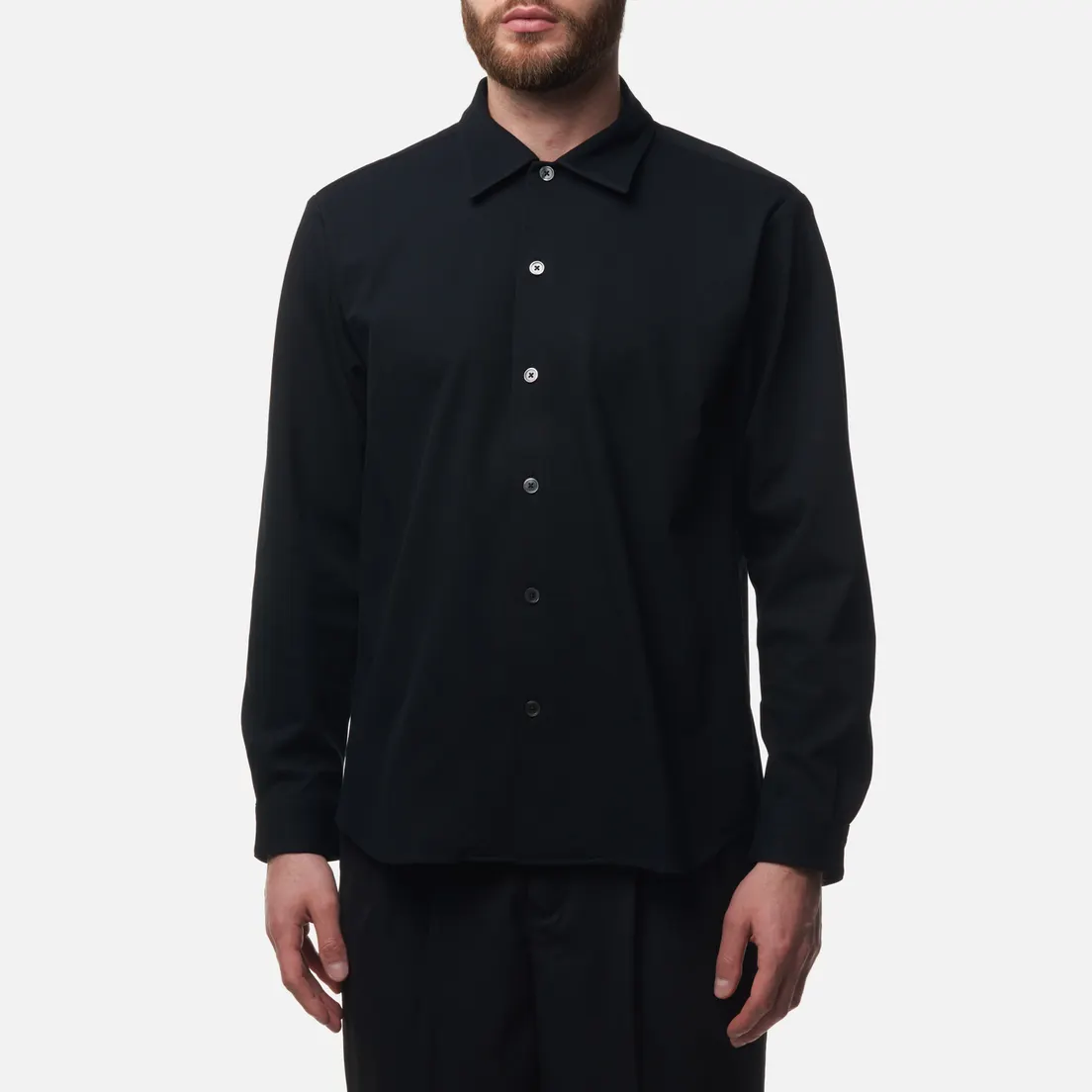 SOPHNET. Мужская рубашка Big Regular Collar