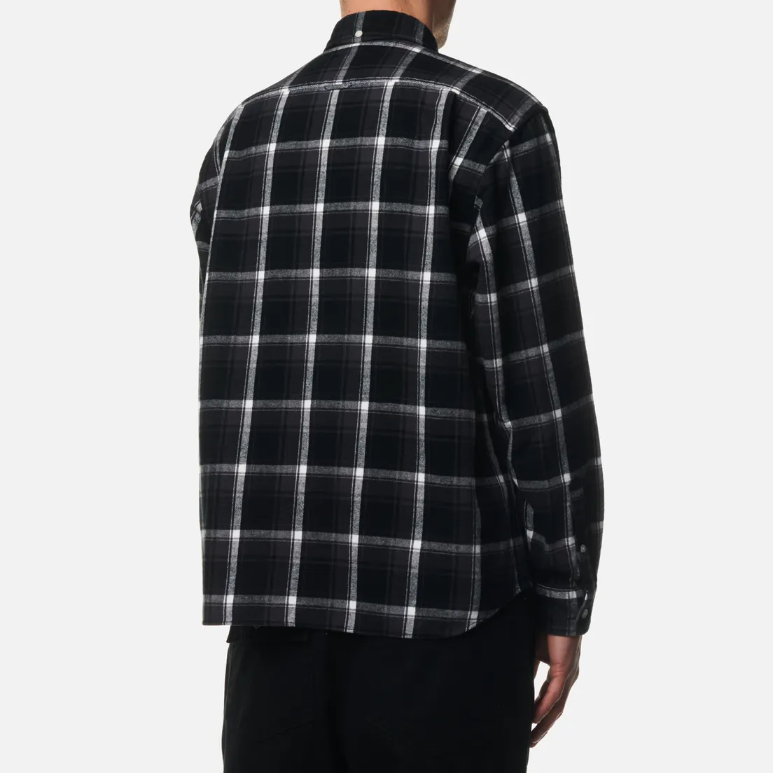 SOPHNET. Мужская рубашка Flannel Check Scorpion Big B.D.