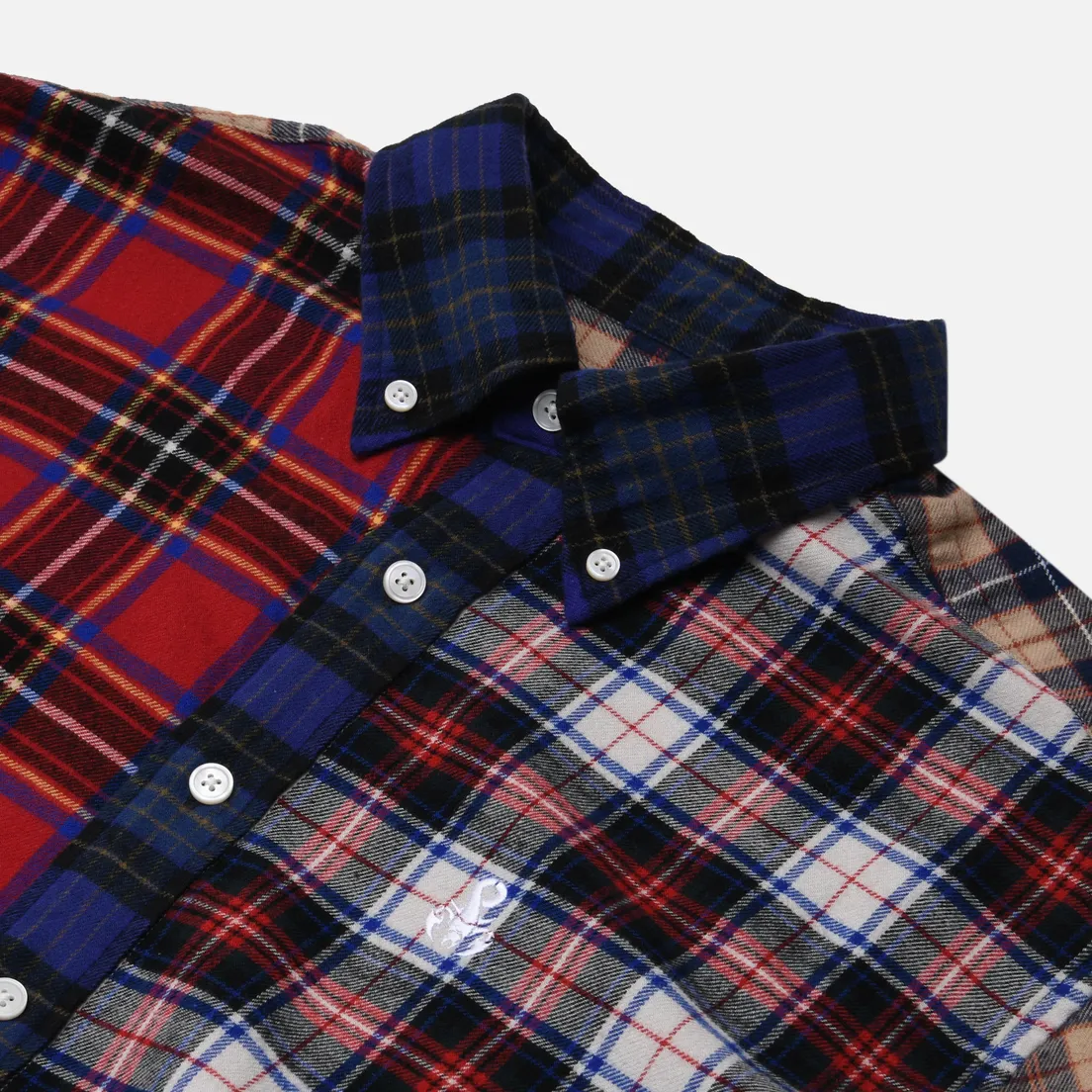 SOPHNET. Мужская рубашка Flannel Check Scorpion Big B.D.