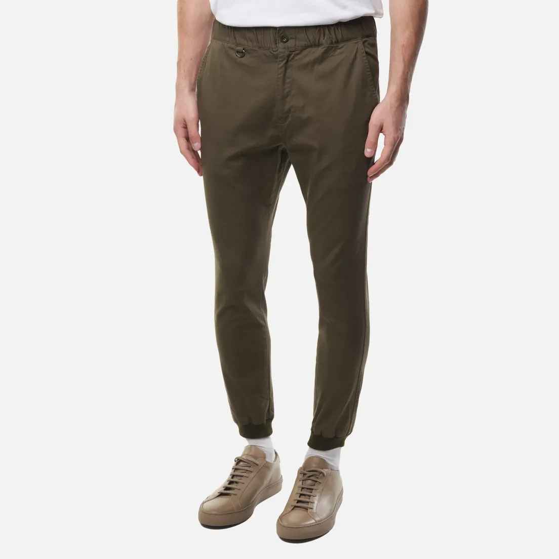 SOPHNET. Мужские брюки Slim Fit Ribbed Chino