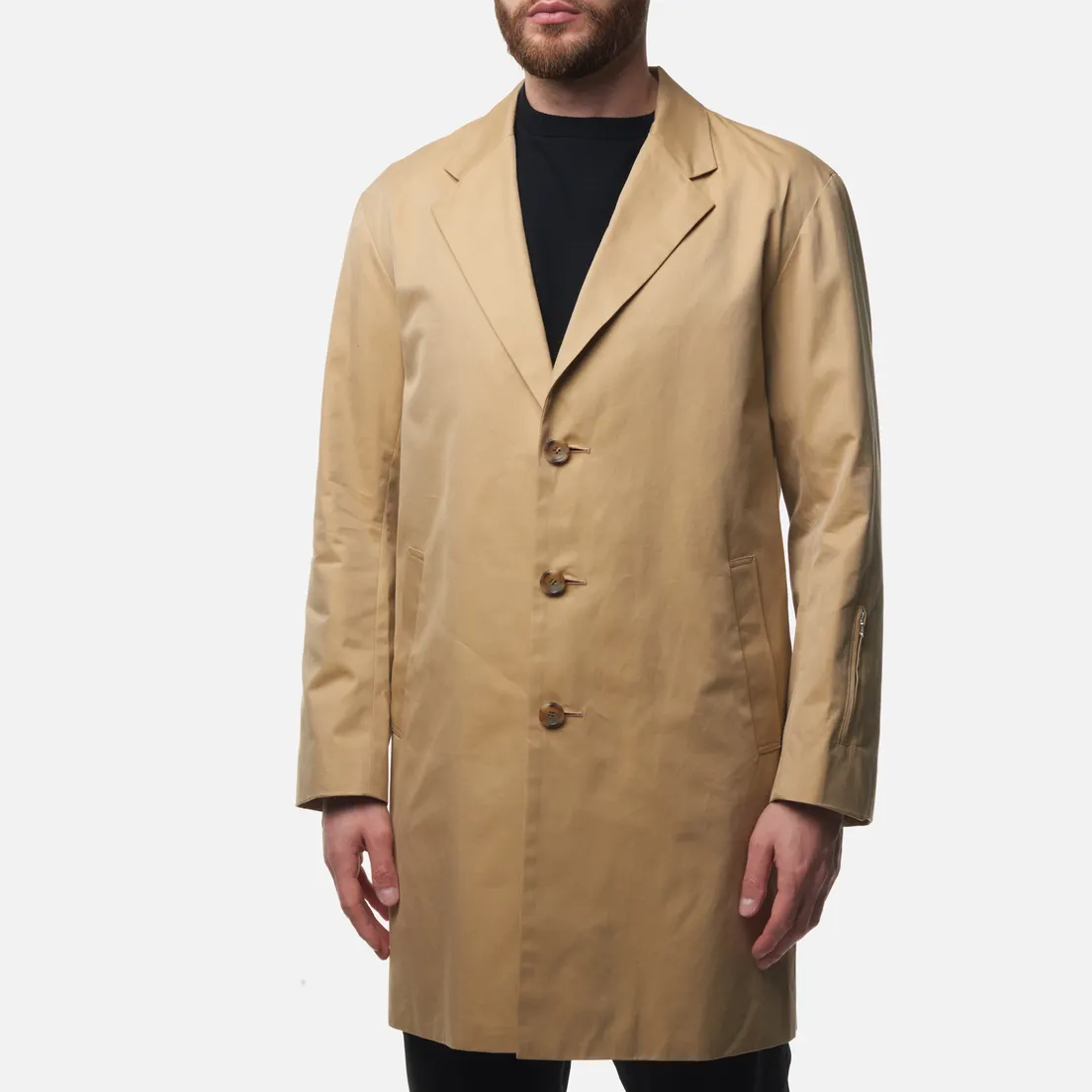 SOPHNET. Мужское пальто Oversized Chesterfield